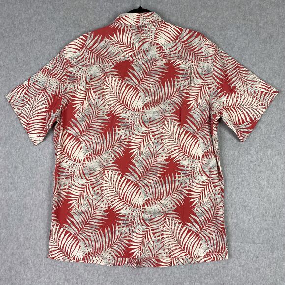 Tori Richard Shirt Mens M Silk Cotton Short Sleeve Button Up Hawaiian - Picture 3 of 6